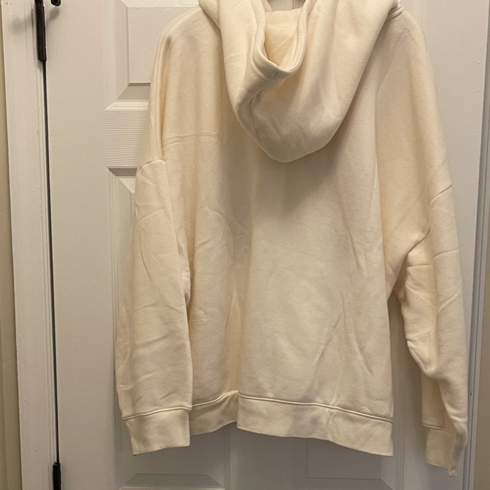 J. Crew Factory Off-White Zip-Up Hoodie - Picture 6 of 6